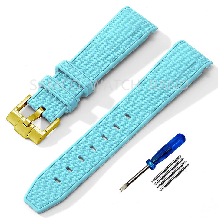 Silicone Rubber Strap 20mm for MoonSwatch & Omega X Swatch Speedmaster