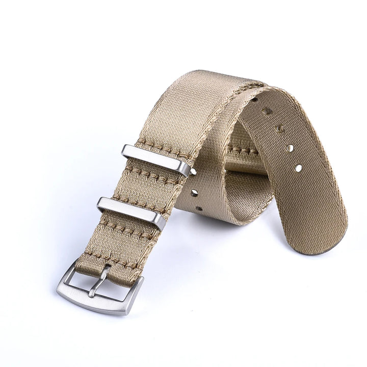 NATOBELT Quality Seatbelt Nylon Watch Strap 20mm 22mm Universal Type Sports Troops Parachute Pilot Military Nylon Watch Bands