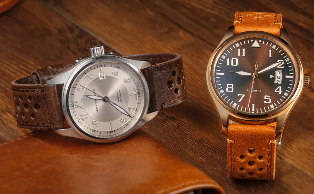 Hemsut Cowhide Watch Band Quick Release Soft Breathable Italian Genuine Leather Straps 18 20 22 24mm