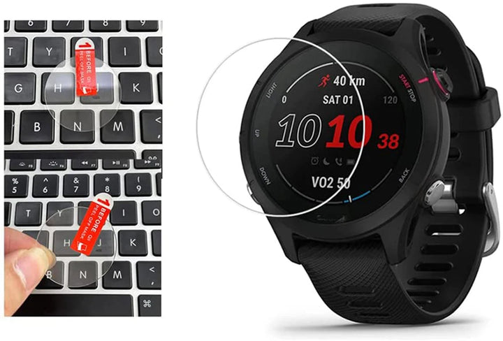 2-Pack Tempered Glass Screen Protector for Garmin Forerunner 255/255S/955