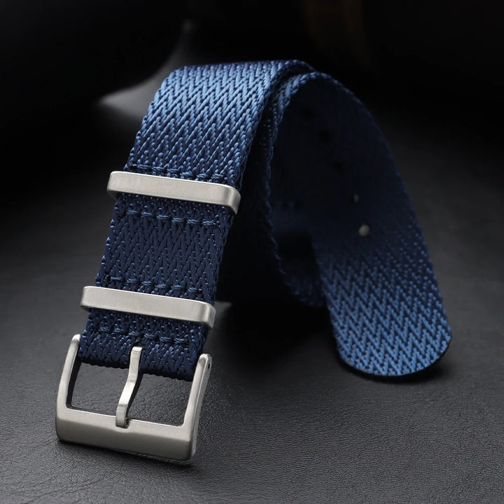 Nylon Military Watch Strap (18–22mm) – Unisex