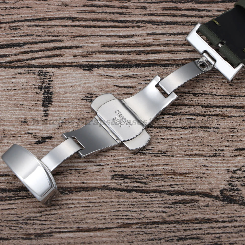 Sailcloth Nylon Watch Strap – 18-22mm