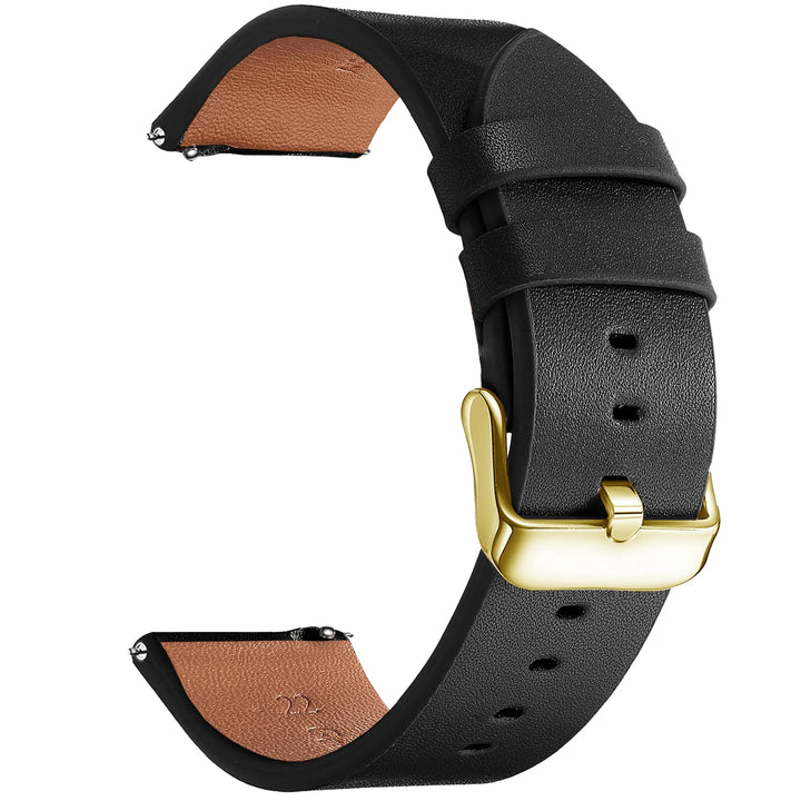 Leopard Print Leather Watch Strap 20/22mm (Quick Release)