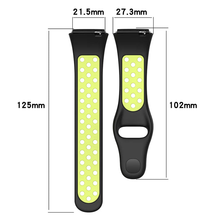 Dual-Color Silicone Strap for Redmi Watch 3/3 Lite