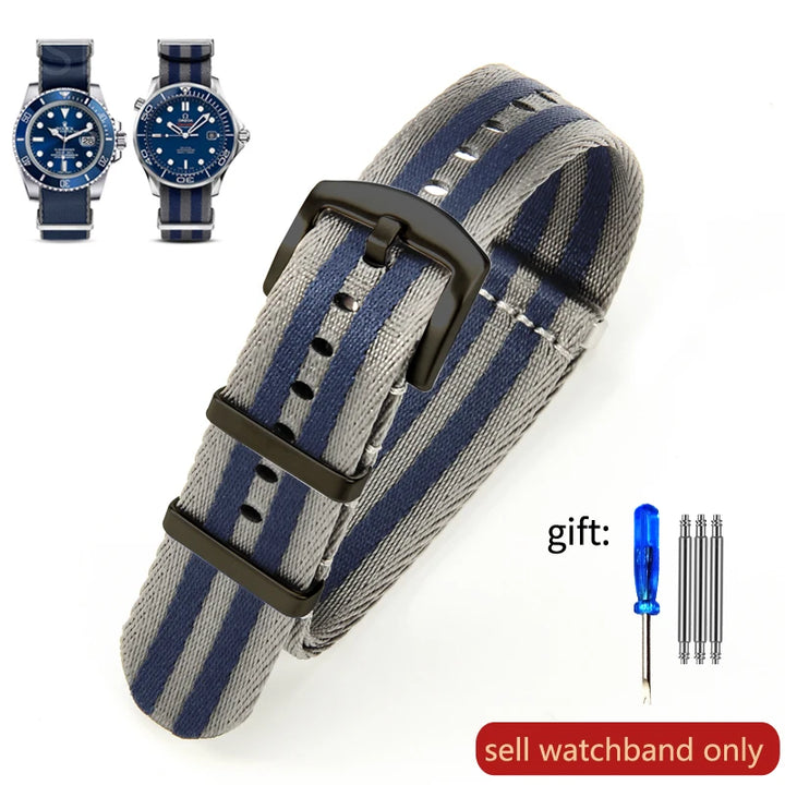 Breathable Nylon NATO Strap 20/22mm