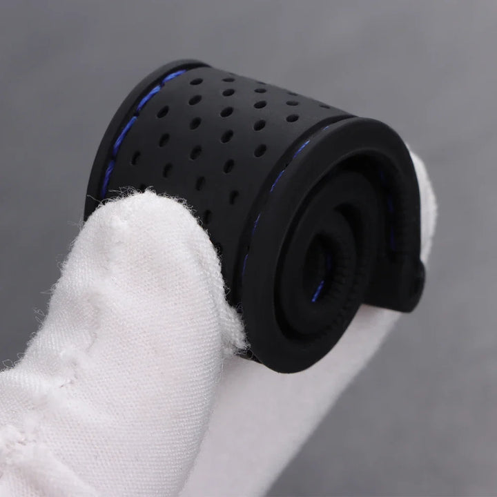 Premium Silicone Watch Strap – 20/22mm, Waterproof & Breathable, Butterfly