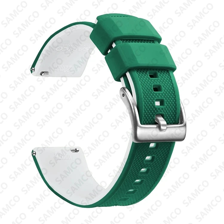 Premium Silicone Quick-Release Watch Band 18/20/22mm