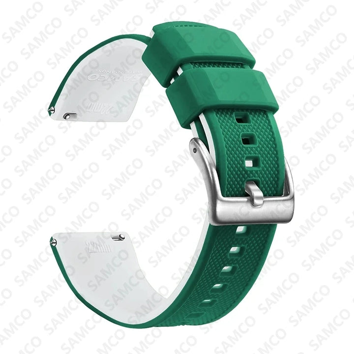 Premium Silicone Quick-Release Watch Band 18/20/22mm