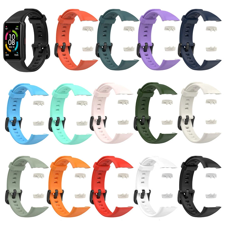 Silicone Strap for Huawei Band 6 Pro & Honor Band 6/7