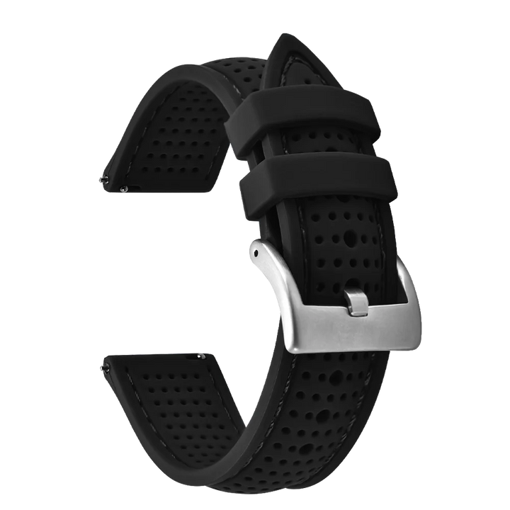 NATOBELT Soft Porous Rubber Watch Strap – Quick Release (18-22mm)