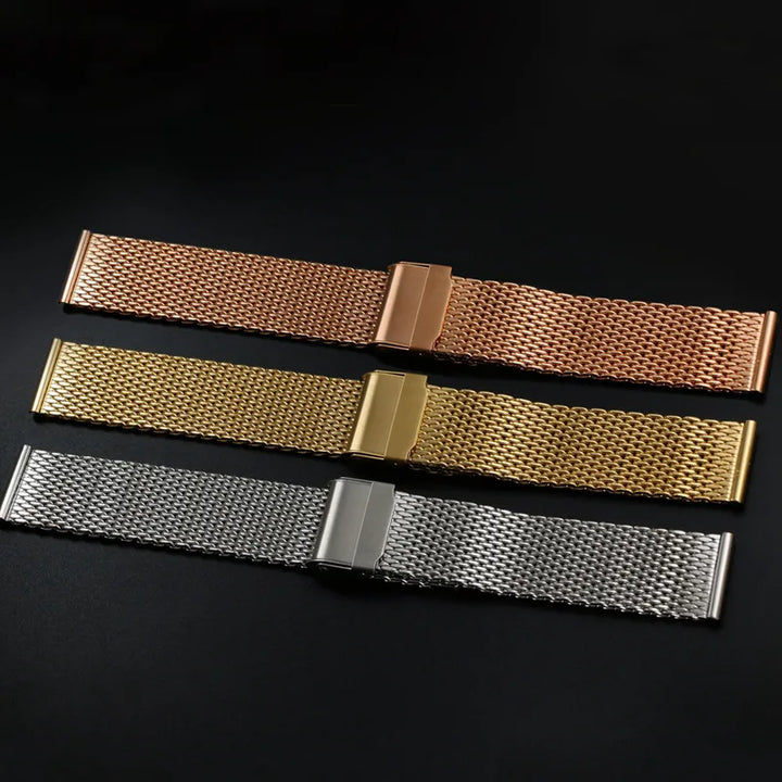 1.0mm/0.6mm Mesh Milanese Stainless Steel Watch Strap – Universal (8-24mm)