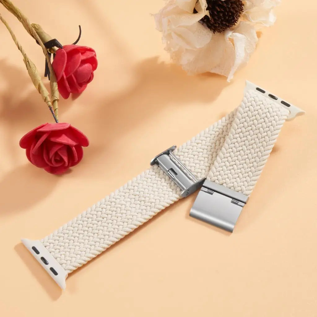 Strap For Apple watch band 46mm 45mm 44mm 49mm 40mm 41mm 42mm Braided loop correa bracelet iWatch series 10 8 9 7 5 se 6 4 Ultra