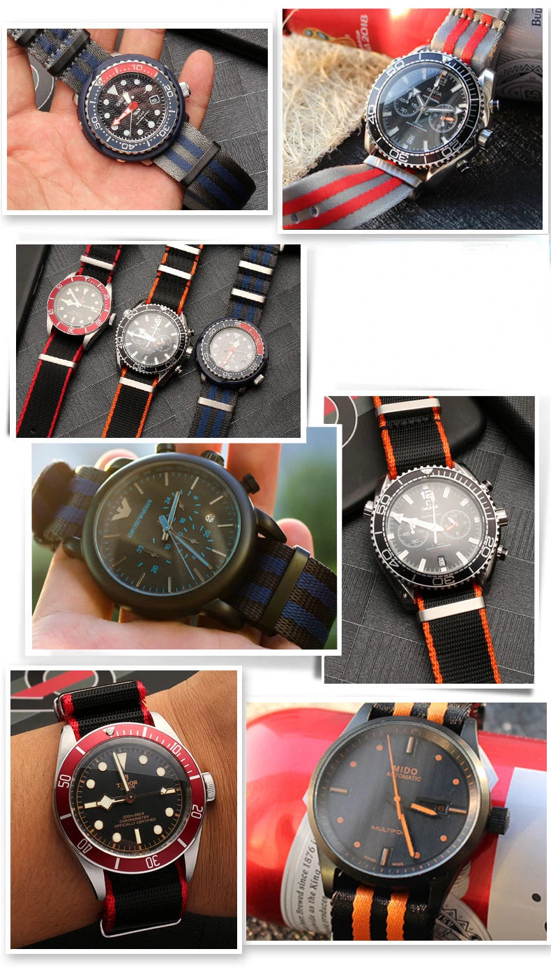 Breathable Nylon NATO Strap 20/22mm