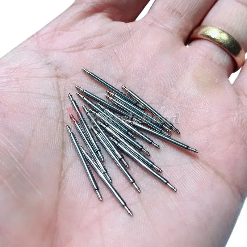20pcs Stainless Steel Watch Spring Bars – 12-26mm Replacement Pins