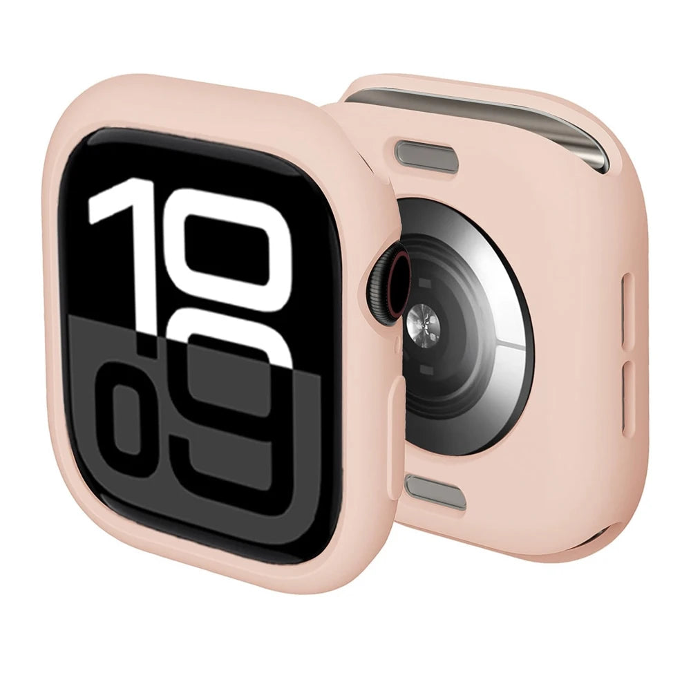 Case for Apple Watch 10 11 46mm 42mm Accessories Shockproof Protective Soft Silicone Bumper Shell Cover iwatch Series protector