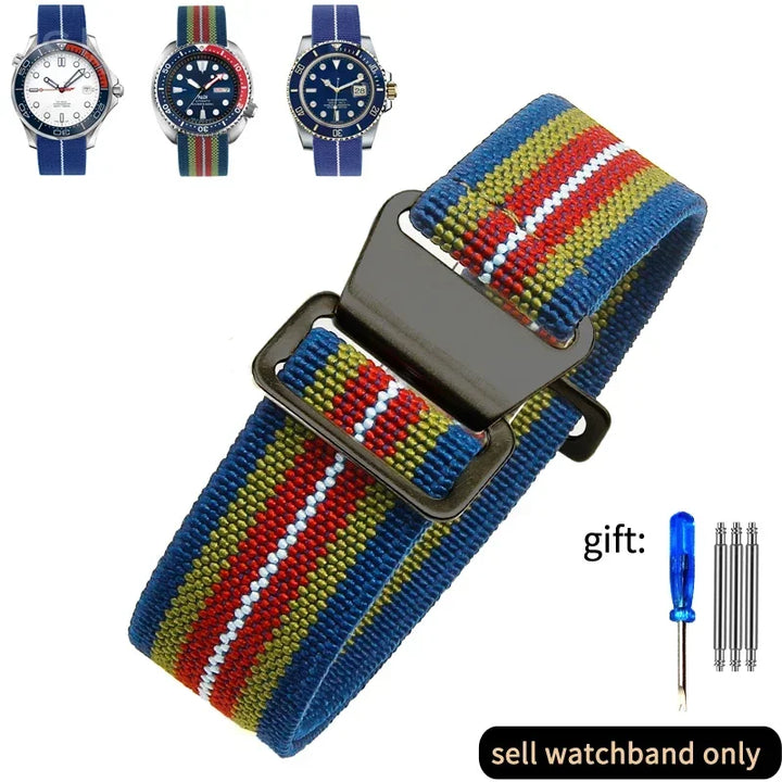 French Army Nylon Watch Band 18–22mm