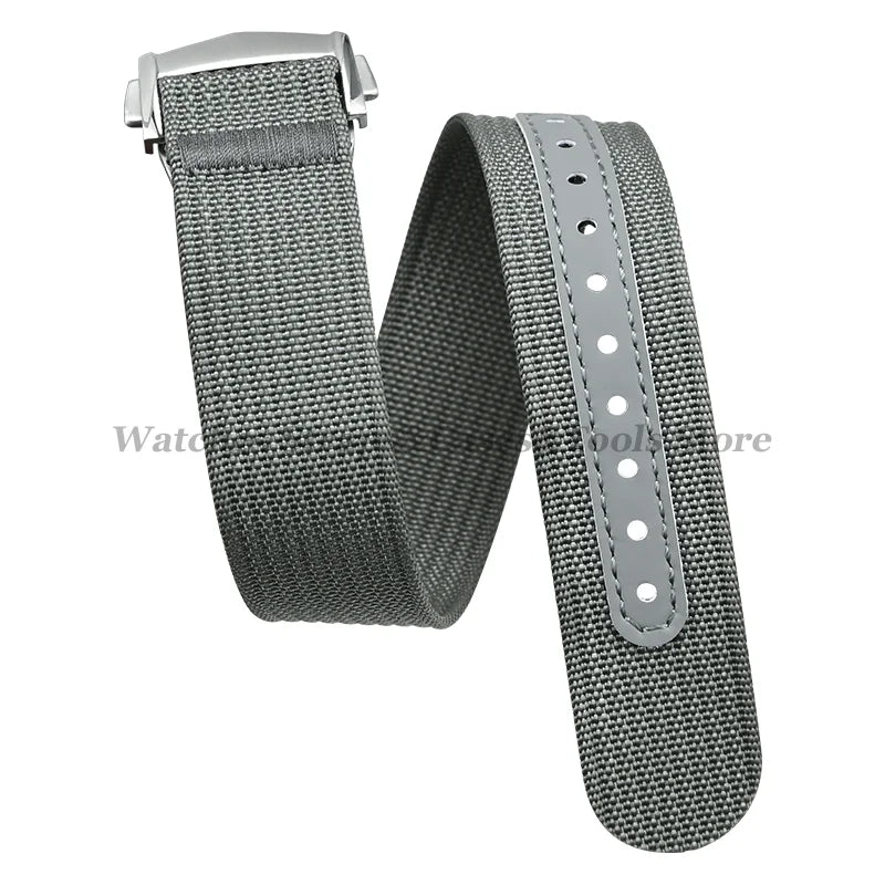 Canvas Nylon Watch Strap – 20-22mm Waterproof