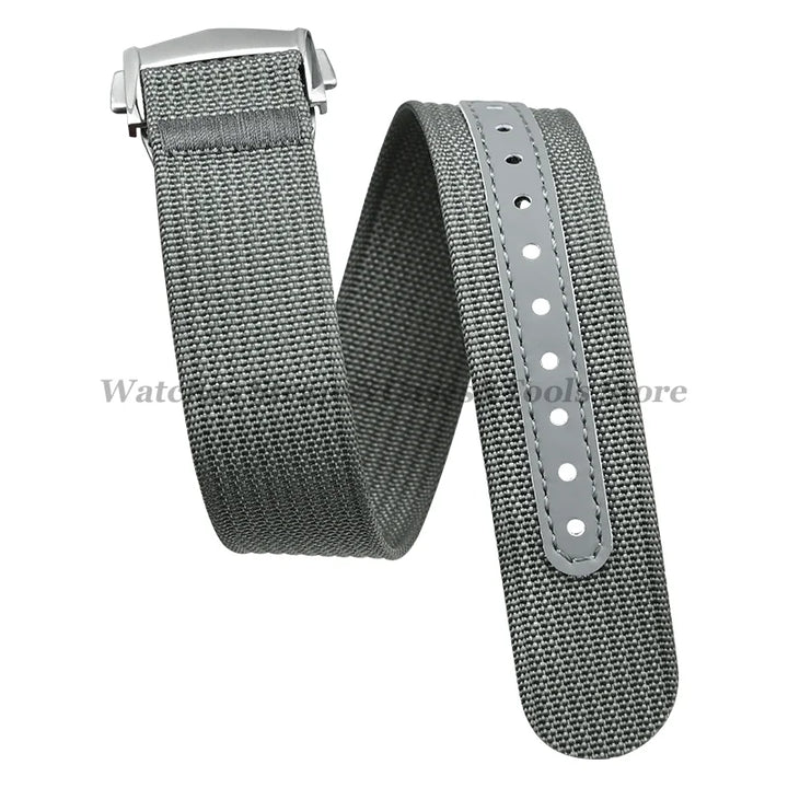 Canvas Nylon Watch Strap – 20-22mm Waterproof