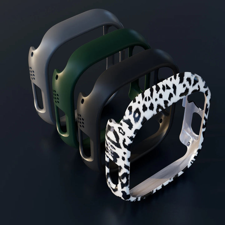 Cover Case For Apple Watch Ultra 2 3 49mm Accessories Hollow Hard PC Bumper Shell Protector iWatch Series Ultra 3 2 1 Protective