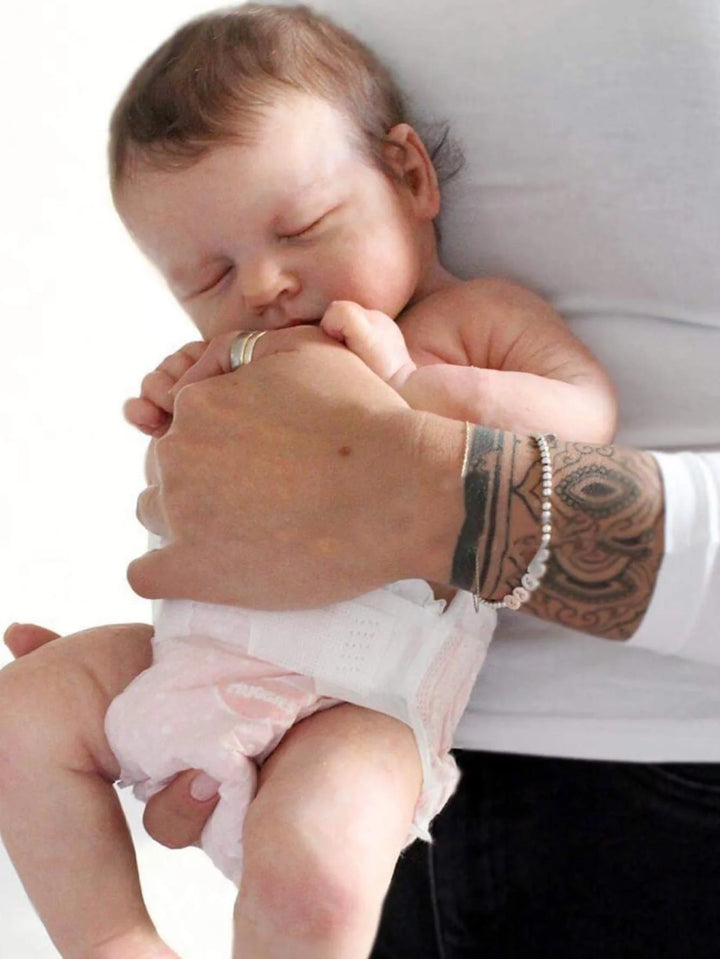 NPK 50 cm Full‑Body Silicone‑Vinyl Reborn Girl Doll