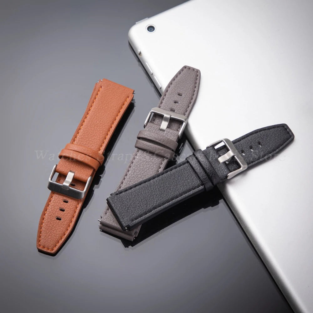 22mm Genuine Leather Strap Band For Huawei Watch GT3 GT 3 Pro/GT 4 Pro/GT 2 Pro Sport Watchband Smartwatch Replacement Bracelets