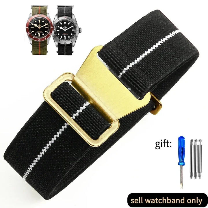French Army Nylon Watch Band 18–22mm