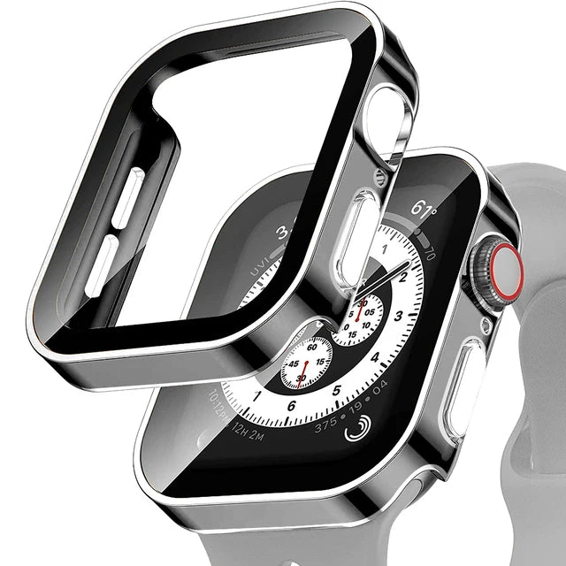 Cover for Apple Watch 11 Case 46mm 42mm 45mm 44mm 49mm 41 40mm Tempered Glass Screen Protector Series 10 7 8 9 SE 6 5 4 Ultra 3
