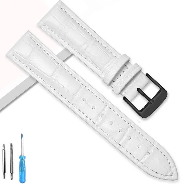 Universal Replacement Leather Watch Strap Leather Watchband for Men Women 12mm 14mm 16mm 18mm 20mm 22mm 24mm Watch Band
