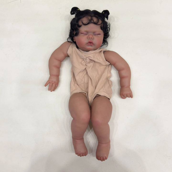 24″ Pickle Reborn Doll Kit – Dark Skin Pre‑Painted DIY