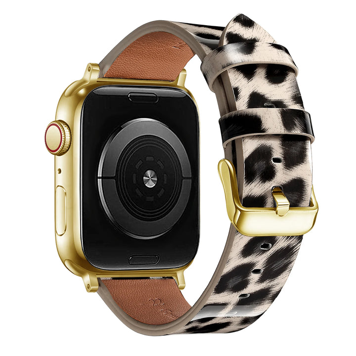 Leopard Print Apple Watch Band (38–49mm)