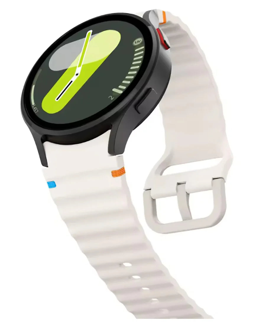 Silicone Samsung Galaxy Watch Band 40–47mm for Series 4–7 & Classic/Pro