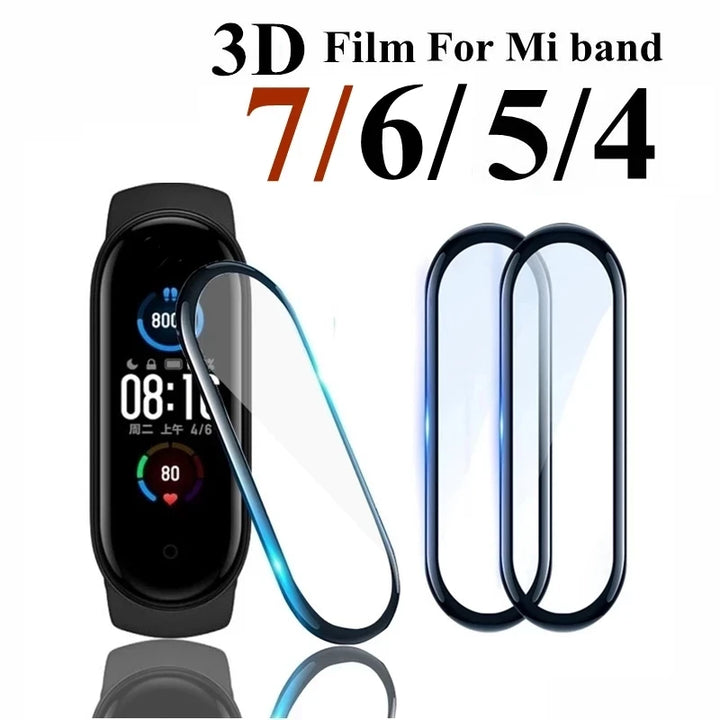 3D Curved Screen Protector for Xiaomi Mi Band 4-7 / 7 Pro
