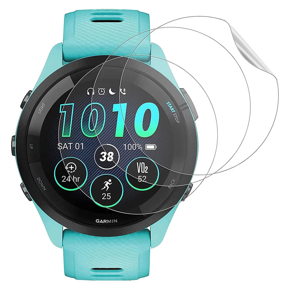 3pcs Hydrogel Screen Protector for Garmin Forerunner 265/965 Series