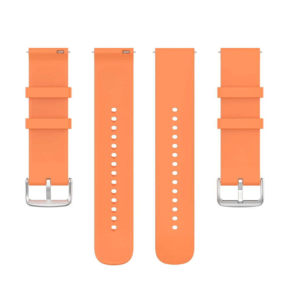 20mm Silicone Strap For Huami Amazfit GTS 4/2 Mini GTS 3 2e Smart Watch Band for Huami Amazfit Bip 3/Bip U Pro