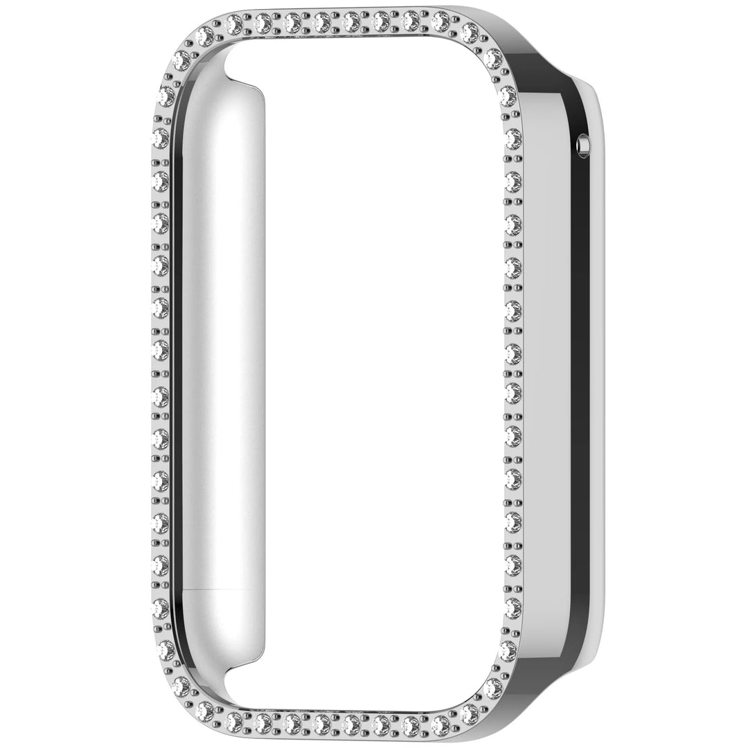 Hollow PC Protective Case with Rhinestones for Xiaomi Mi Band 9 Pro