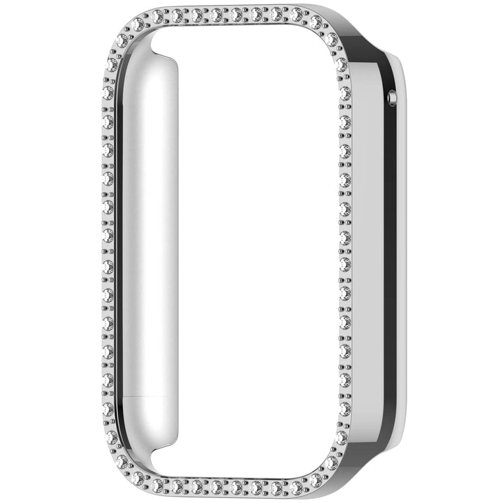 Hollow PC Protective Case with Rhinestones for Xiaomi Mi Band 9 Pro