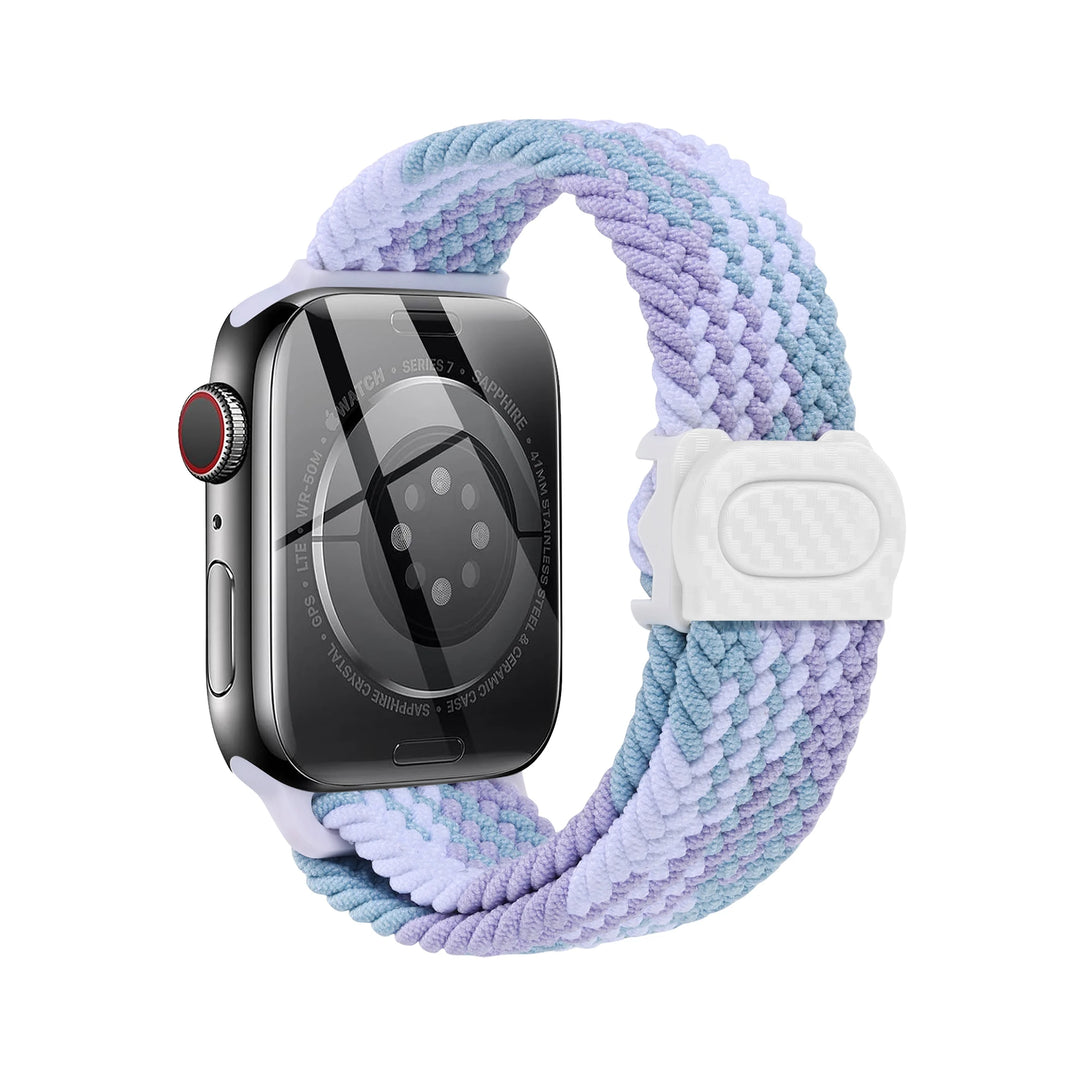 Strap For Apple watch band 44mm 42mm 40mm 45mm 46mm 41mm 49mm Braided Solo Correa Bracelet iWatch Series 9 8 10 7 6 5 4 se Ultra