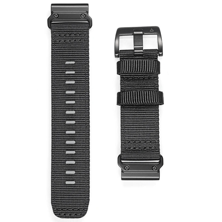 HEMSUT Nylon Quickfit Watch Strap – 20–26mm for Garmin Fenix & Tactix