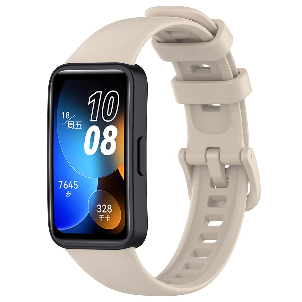 Silicone Wrist Strap for Huawei Band 8, 9, 10