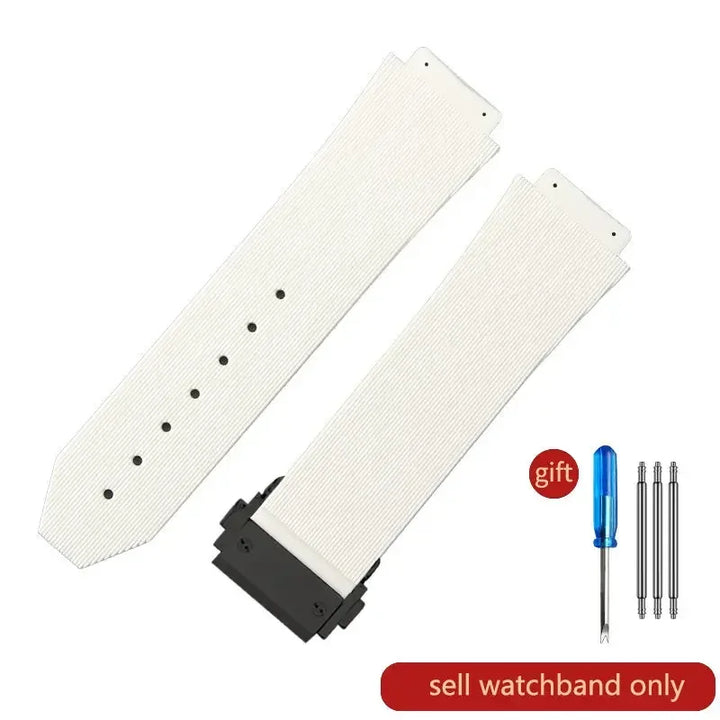Waterproof Sports Silicone Watch Band 24x17 & 26x19mm (Men & Women)