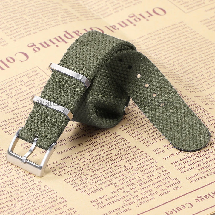 Cotton Nylon Military Watch Strap 20/22mm (Sport Band)