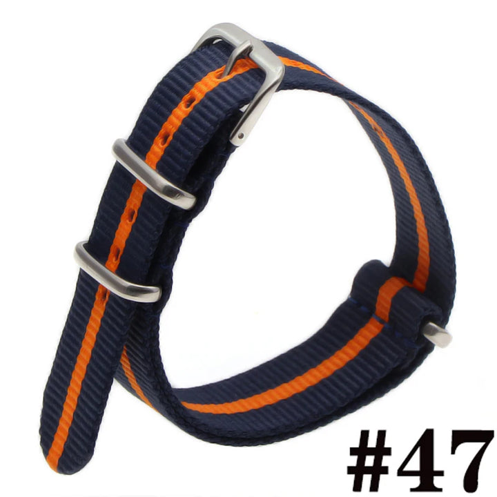 Waterproof Nylon Watch Strap (16-22mm)