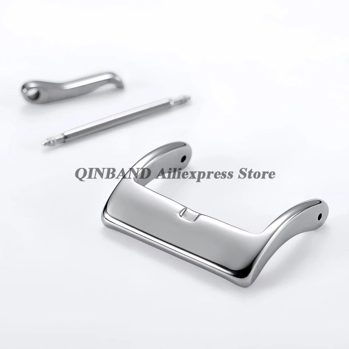 304L Stainless Steel Pin Watch Buckle 16–20mm (Matte/Polished,