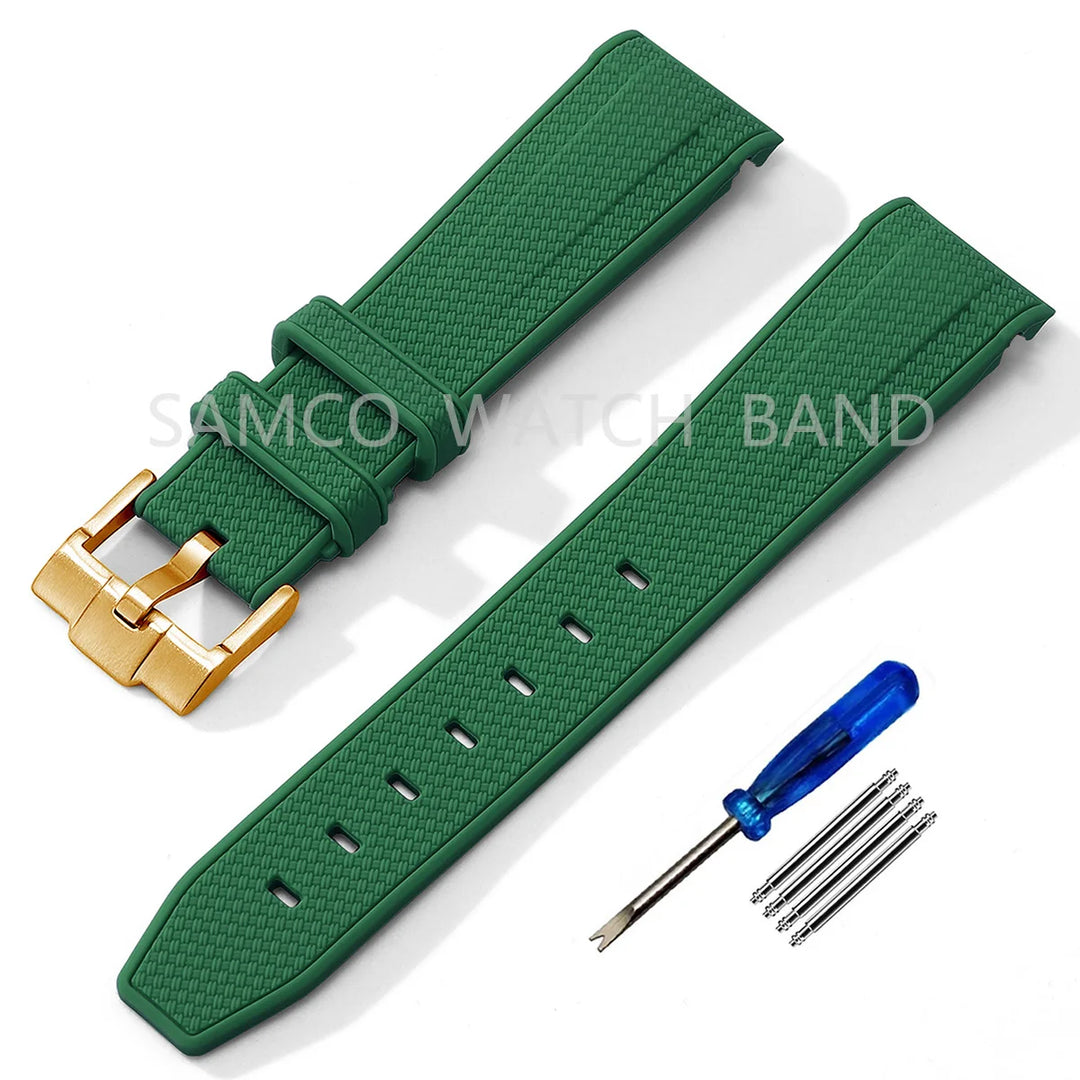 Silicone Rubber Strap 20mm for MoonSwatch & Omega X Swatch Speedmaster