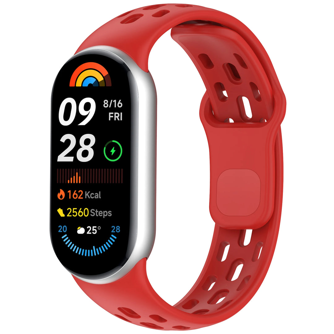 Silicone Strap for Xiaomi Mi Band 10/9/8 NFC – Sport Wristband