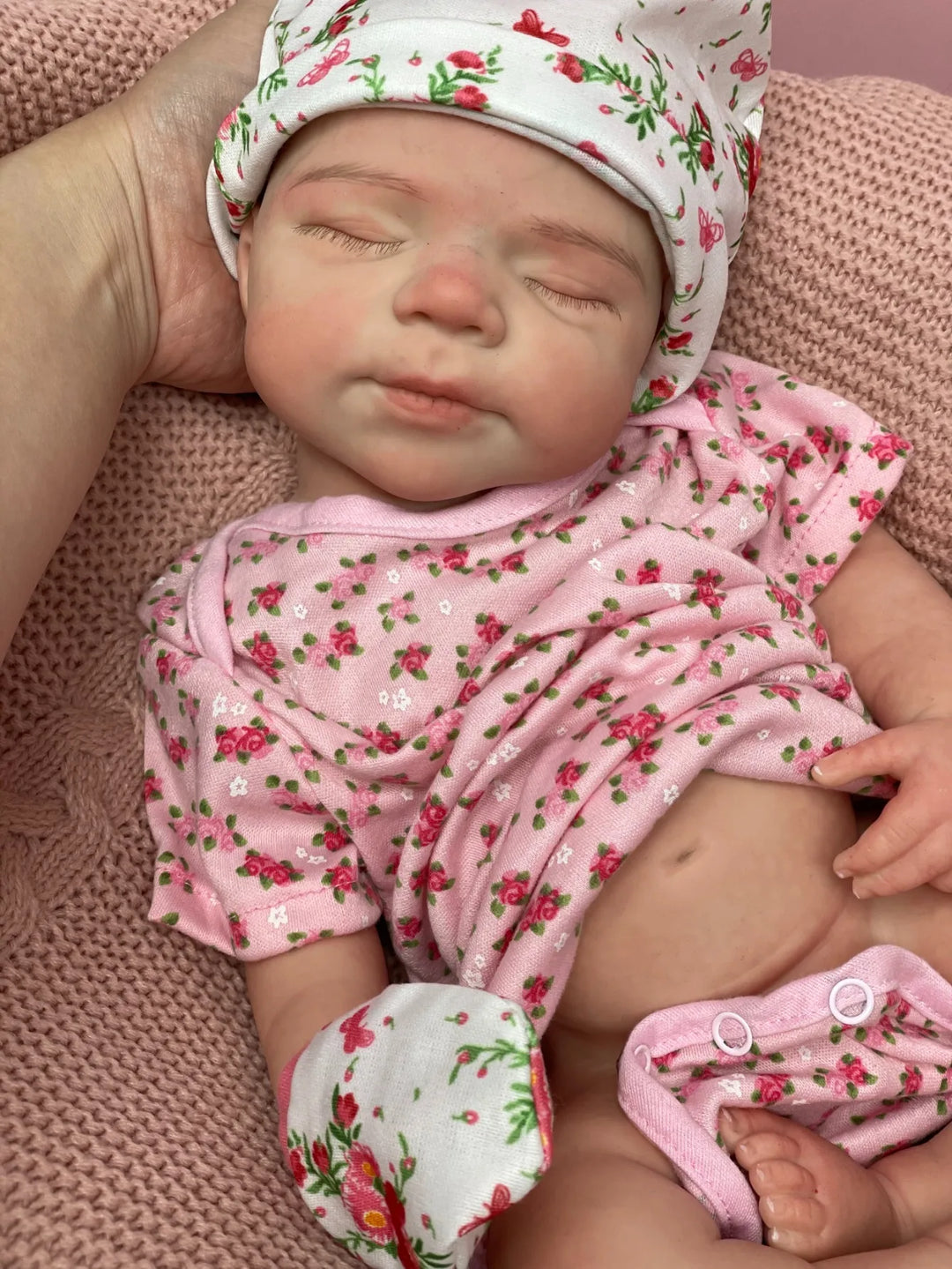 Pascale 18″ Full‑Body Unpainted Silicone Reborn Doll