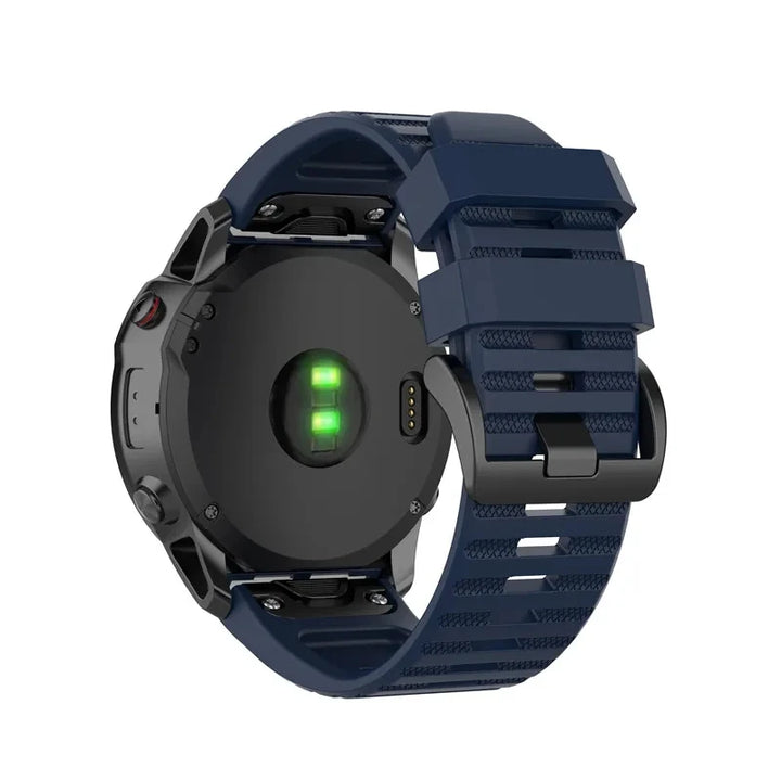 QuickFit Silicone Strap for Garmin Fenix & Epix (20-26mm)