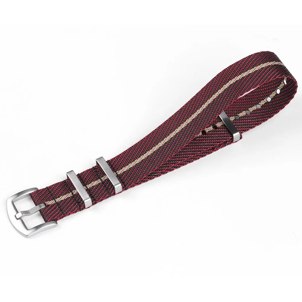 Nylon Military Watch Band 18–22mm