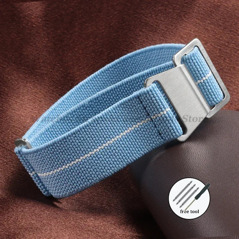 Elastic Nylon Watch Strap 18/20/22mm (Sport Band)