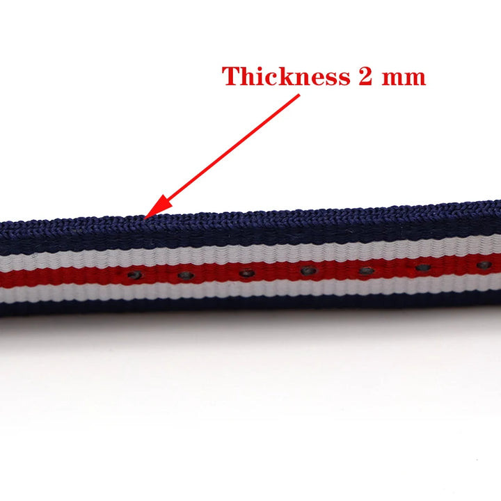 Solid Nylon Smartwatch Strap